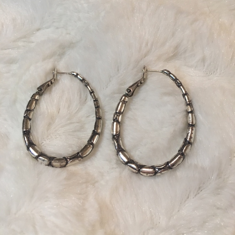 Hoop earrings